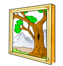 PICTURE OF A PICTURE OF A TREE